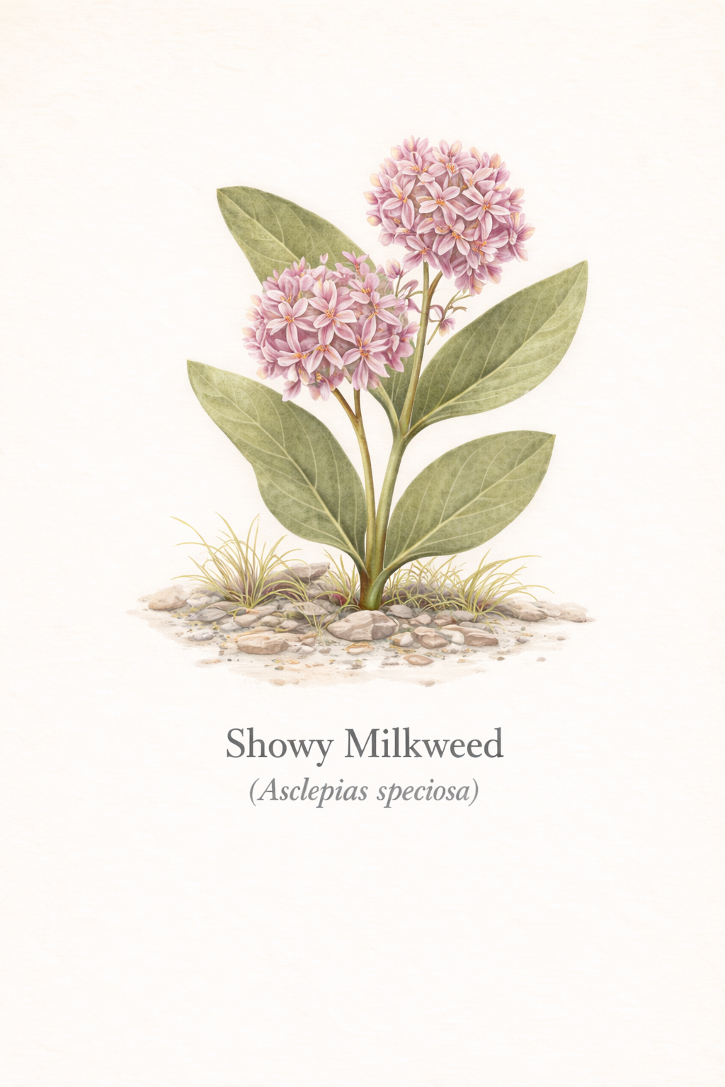Showy Milkweed — native pollinator plant, Southern Oregon