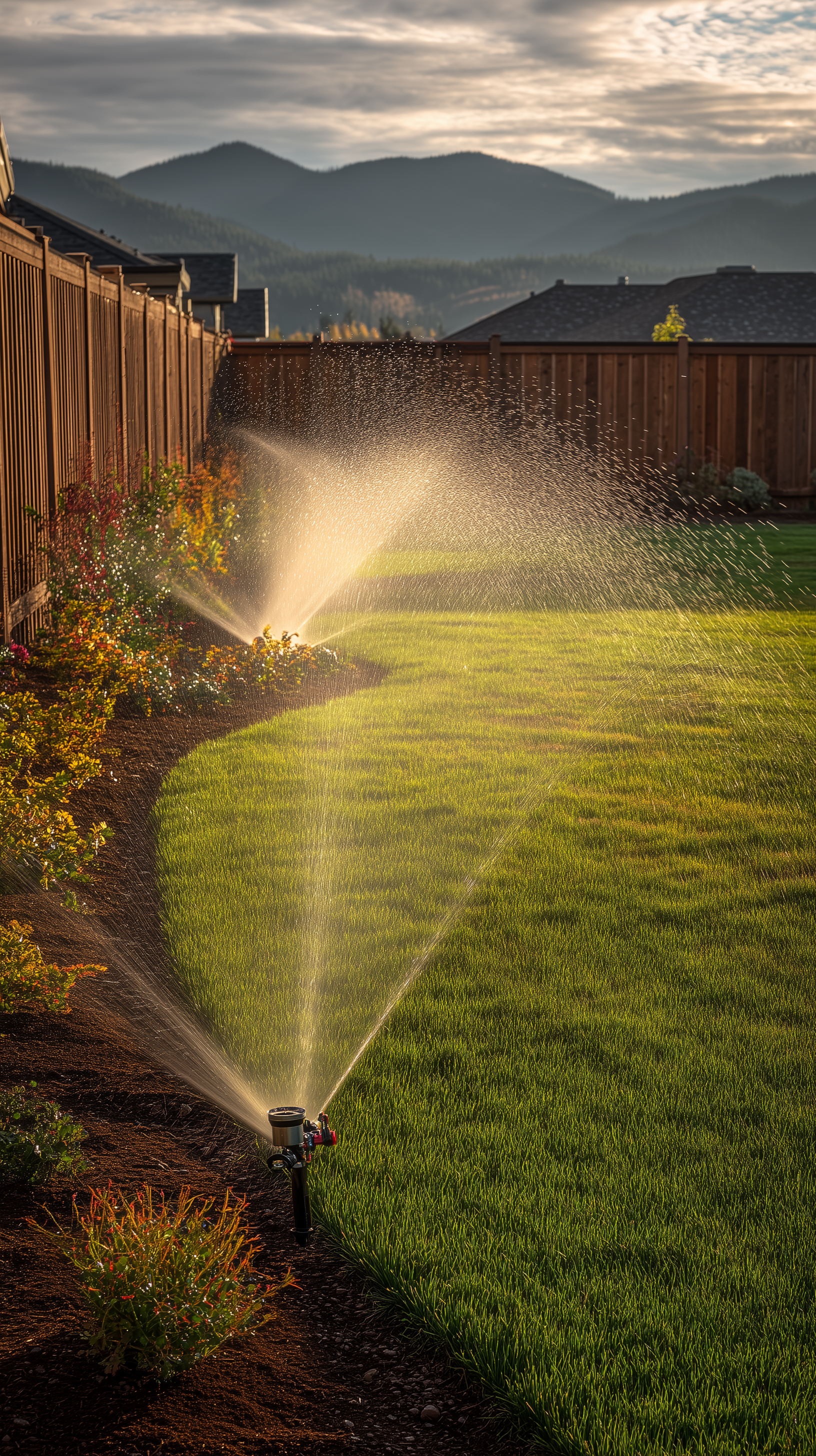 High-end residential lawn maintenance, Medford Oregon